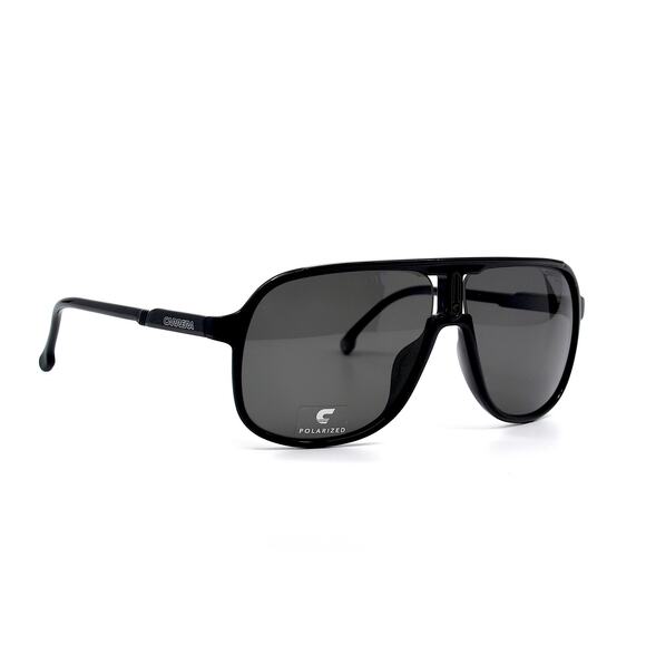 NEW CARRERA 1047/S BLACK GREY POLARIZED AUTHENTIC SUNGLASSES - Picture 1 of 10
